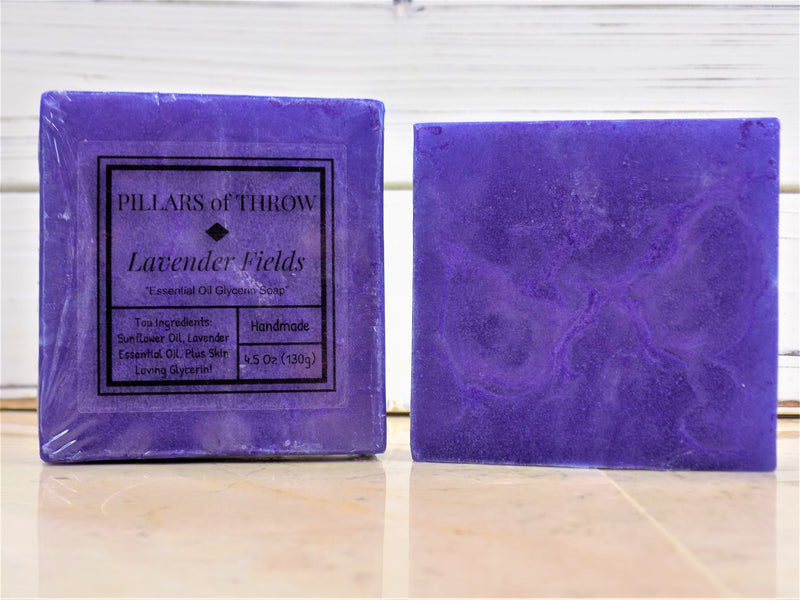 Soap: Glycerin-Lavender Fields